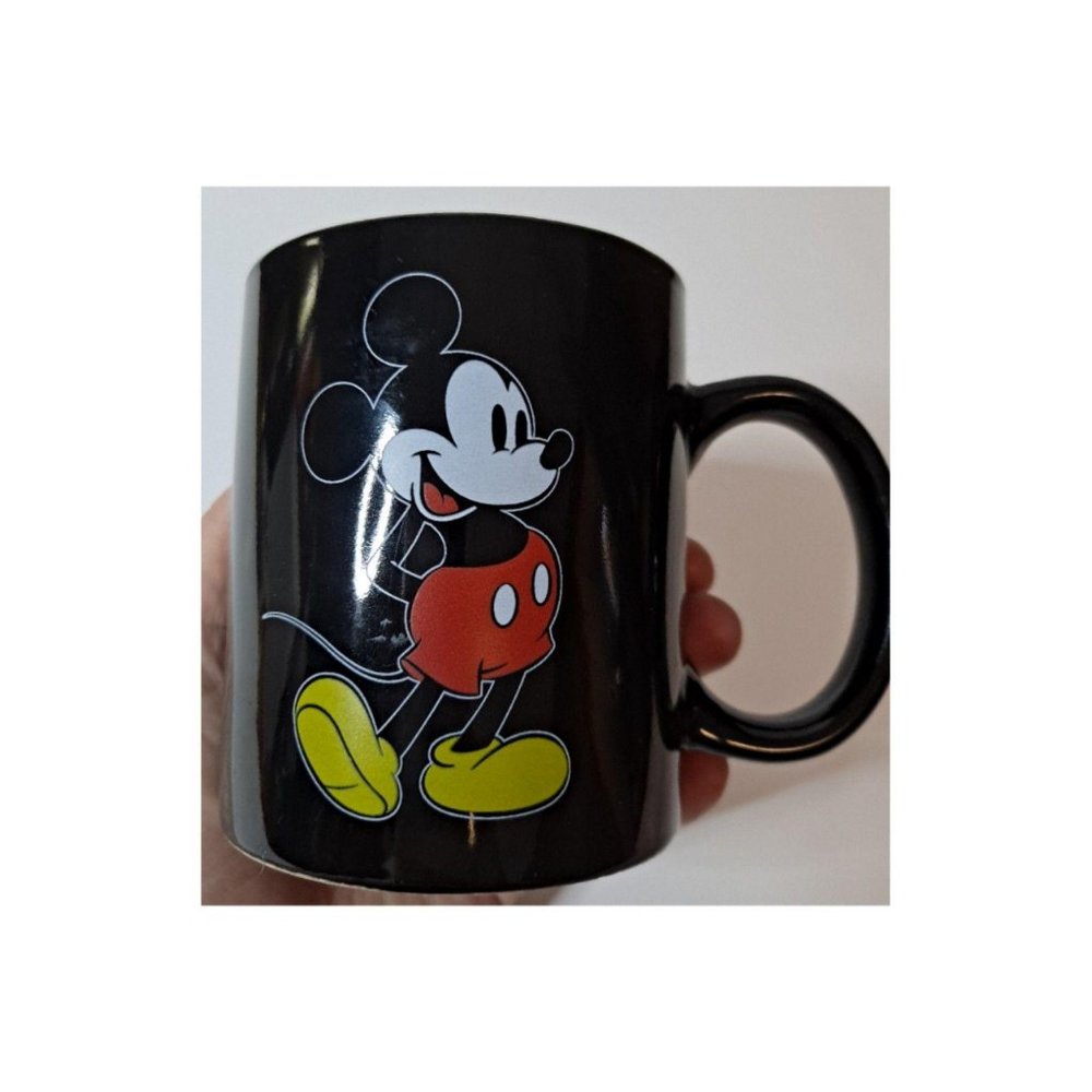 Disney Mickey Mouse Dual Sided Coffee Mug Cup Clas
